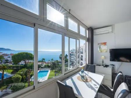 Studio 45 m² avec vue mer et piscine à Nerja : photo 8