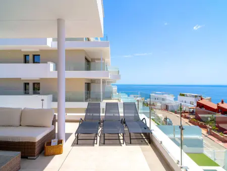Appartement Bayview Hills Deluxe, terrasse vue mer : photo 12