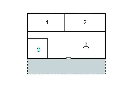 Maison 4 pers. piscine à Castello di Rostino : photo 21