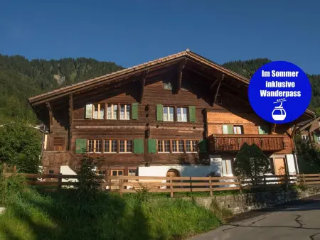 Location appartement à Adelboden, Studio Riseten Appartement/Fewo, Dusche, WC, 1 Schlafraum 1-Zimmerwohnung