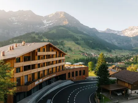 Location appartement à Adelboden, KURVE Apartments & Lounge Appartement/Fewo, Bad,