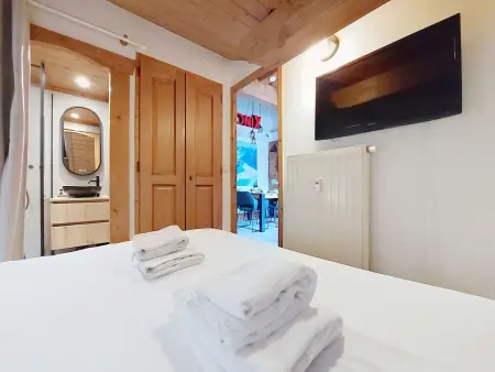 Appartement Ginabelle 1, vue Mont-Blanc à Chamonix : photo 4