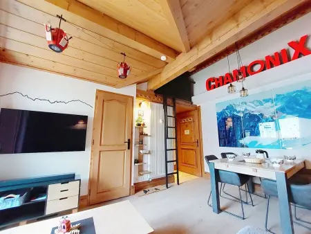 Appartement Ginabelle 1, vue Mont-Blanc à Chamonix : photo 8