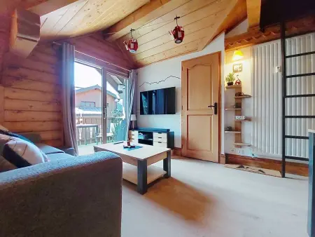 Appartement Ginabelle 1, vue Mont-Blanc à Chamonix : photo 9