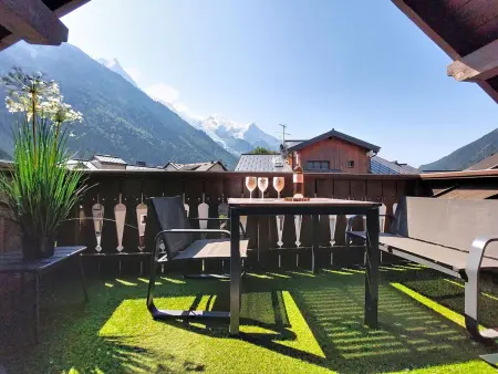 Appartement Ginabelle 1, vue Mont-Blanc à Chamonix : photo 17