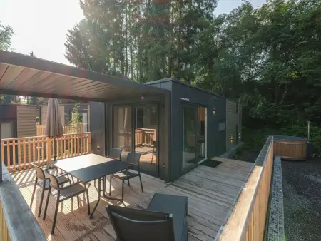 Location maison à Luxembourg, Resort Walsdorf - Moezel Lodge hottub