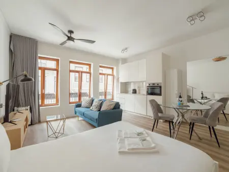 Studio 32 m² Downtown Porto, WiFi gratuit : photo 1