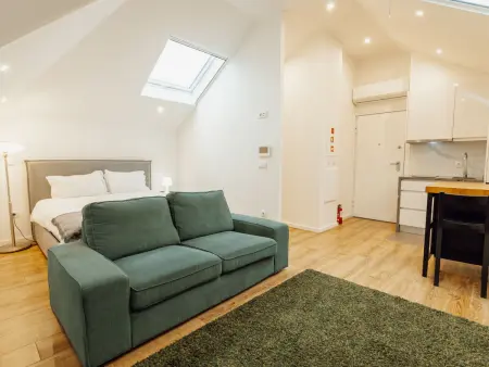 Studio rooftop Porto, 28 m² avec terrasse commune : photo 1