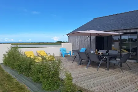 Maison vue mer panoramique à Cléder, 2 pers : photo 2