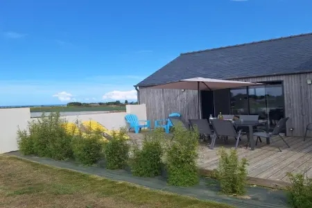 Maison vue mer panoramique à Cléder, 2 pers : photo 15