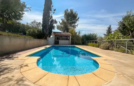 Maison provençale 4 pers. avec piscine romaine à Nîmes : photo 8