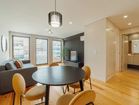 Appartement 2 pièces Porto, séjour avec lit gigogne : photo 11