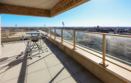 Appartement vue panoramique sur la mer à Ostende, 2 chambres : photo 1