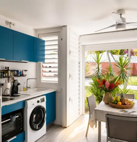 Appartement Les Alizés à Saint-François avec piscine partagée : photo 4