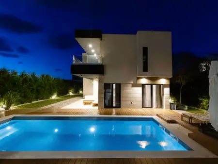 Villa Positiva avec piscine chauffée à Vir : photo 45