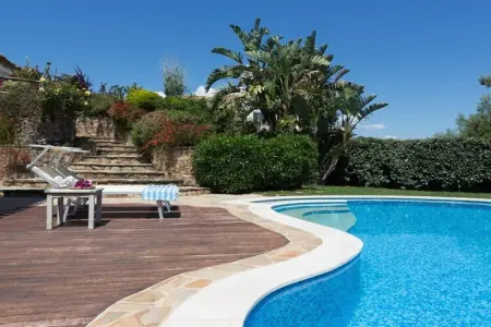 Villa Bougainvillea à Castiadas, 4 chambres piscine : photo 4