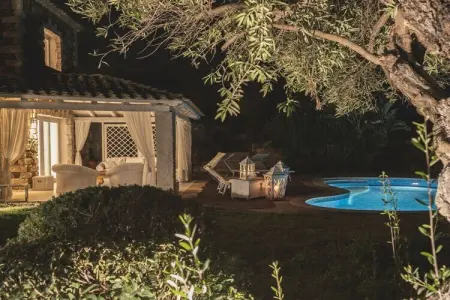 Villa Bougainvillea à Castiadas, 4 chambres piscine : photo 16