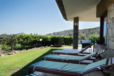 Villa 8 pers. Domus de Maria, piscine et vue mer : photo 4