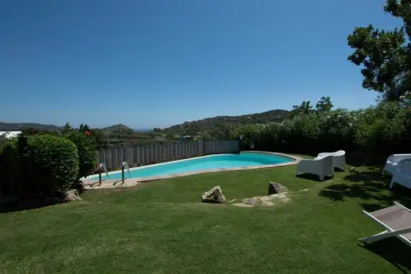 Villa 8 pers. Domus de Maria, piscine et vue mer : photo 7