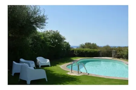 Villa avec piscine en cœur et vue sur la lagune, Chia : photo 12