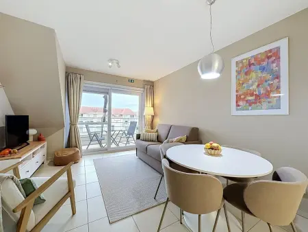 Appartement 2 pièces avec balcon et piscine à De Haan : photo 7