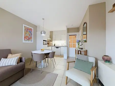 Appartement 2 pièces avec balcon et piscine à De Haan : photo 8