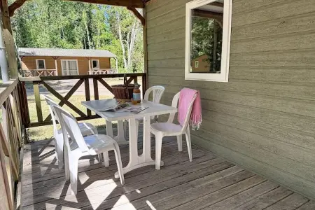 Chalet 2 chambres Moncontour avec accès lac et terrasse : photo 7