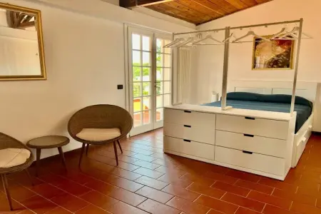Villa Casa Marchese, 150 m de la plage à Tirrenia : photo 19