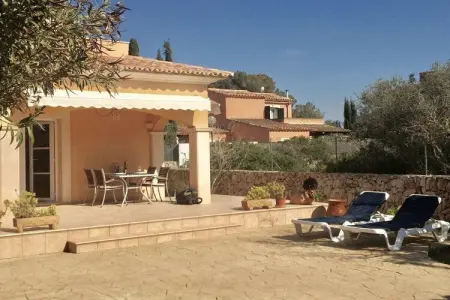 Location maison à Sa Rapita, Maison de vacances avec 2 chambres