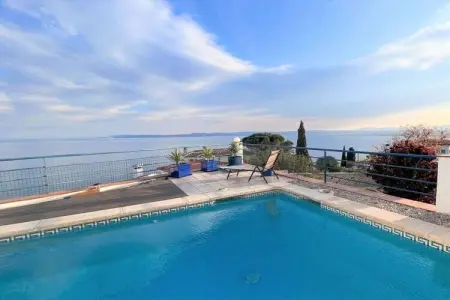 Maison avec piscine et vue baie de Roses, 3 chambres : photo 2