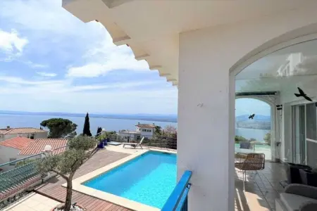 Maison avec piscine et vue baie de Roses, 3 chambres : photo 6