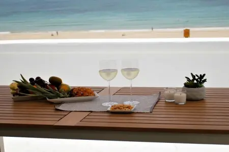 Location maison à Costa Calma, Provinz Las Palmas, Spanien, Penthouse avec vue sur l'océan