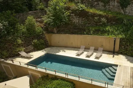 Maison 3 chambres Bonnieux, vue Luberon et piscine : photo 2