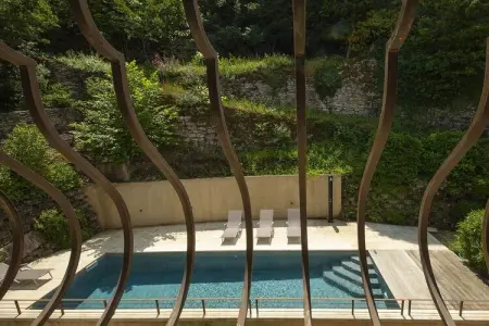Maison 3 chambres Bonnieux, vue Luberon et piscine : photo 3