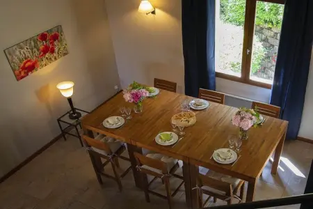 Maison 3 chambres Bonnieux, vue Luberon et piscine : photo 8