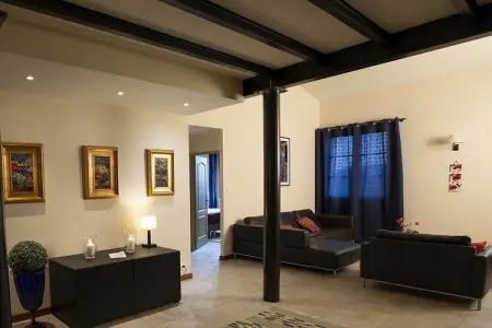 Maison 3 chambres Bonnieux, vue Luberon et piscine : photo 12