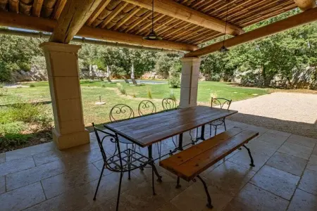 Maison 6 personnes à Bonnieux, piscine et vue Luberon : photo 14