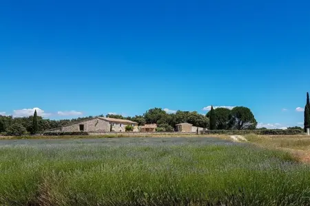 Maison 6 personnes à Bonnieux, piscine et vue Luberon : photo 39