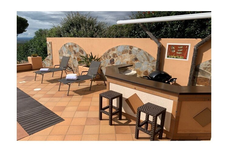 Maison Palau-Saverdera, piscine d'eau salée et vue mer - Photo 7