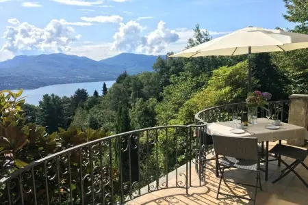Maison 4 pers. à Trarego Viggiona, terrasse et cheminée