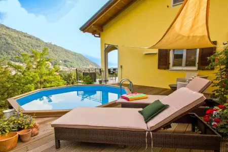Casa Nido à Cannobio : maison avec piscine privée : photo 3