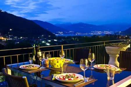 Casa Nido à Cannobio : maison avec piscine privée : photo 5