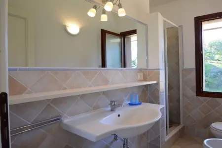 Gîte panoramique Chia avec vue sur la tour et lagon : photo 17
