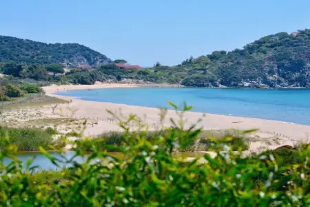 Gîte panoramique Chia avec vue sur la tour et lagon : photo 25