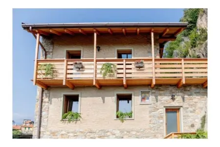 Location chalet à Dervio, Escalope de chalet vert