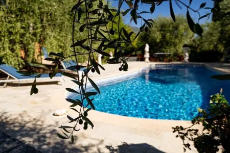 Maison climatisée avec piscine et spa à Grasse : photo 6