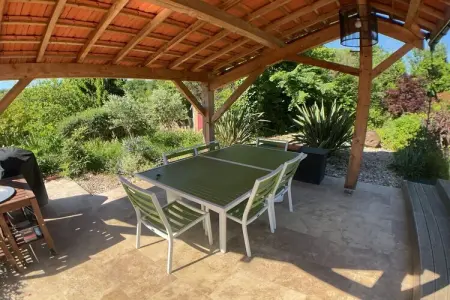 Ancien séchoir à tabac rénové, piscine chauffée à Veyrines-de-Domme : photo 4