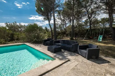 Maison 6 pers. avec piscine et vue Luberon à Murs : photo 4