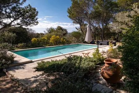Maison 6 pers. avec piscine et vue Luberon à Murs : photo 7