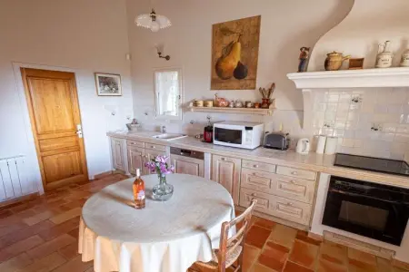 Maison 6 pers. avec piscine et vue Luberon à Murs : photo 14
